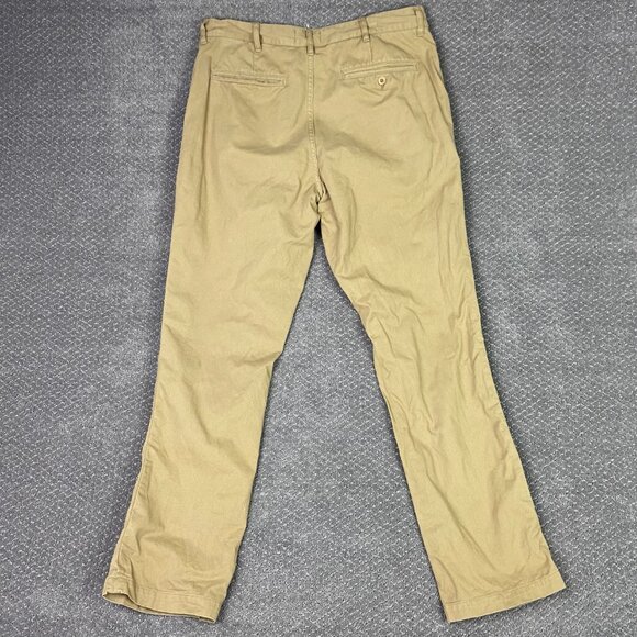 Taylor Stitch Pants Men's 34 x 32 Khaki The Foundation Pant nxg Twill Chino - Picture 4 of 14